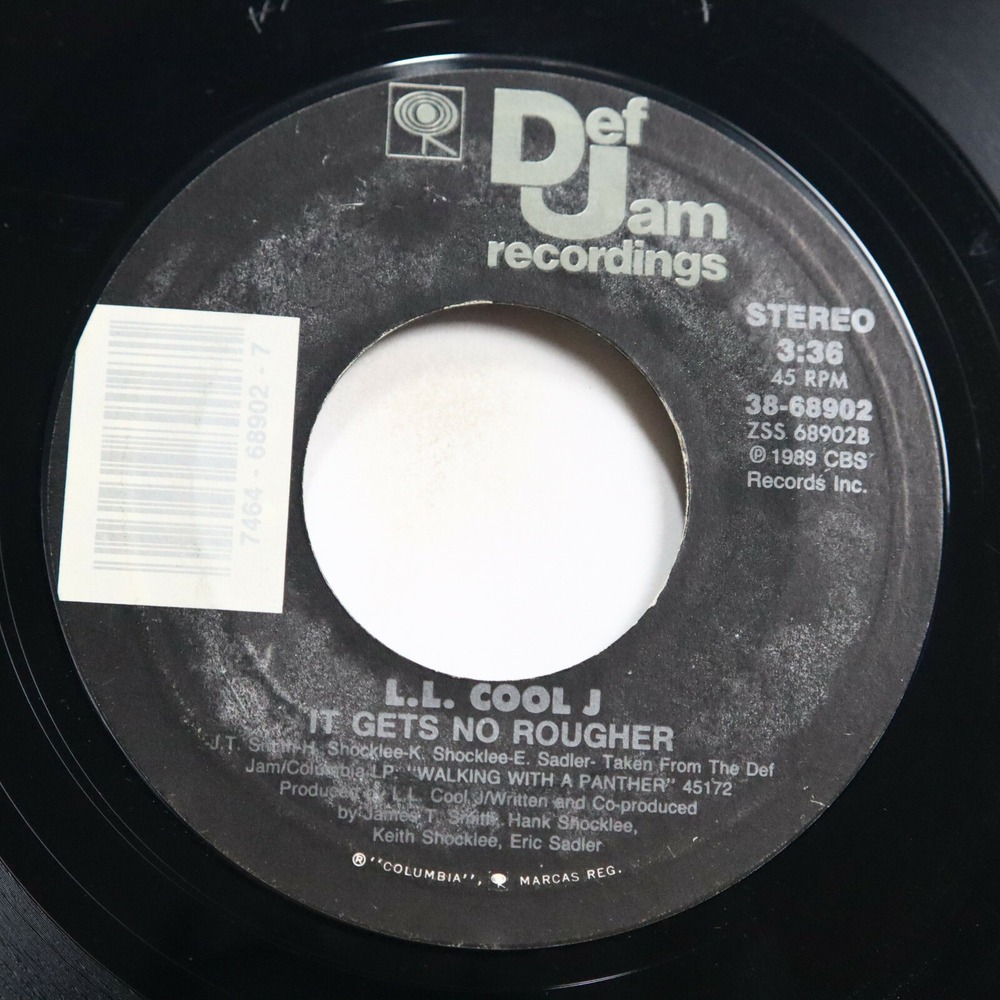 L.L. COOL J - I'M THAT TYPE OF GUY / IT GETS NO ROUGHER - HIP HOP 45